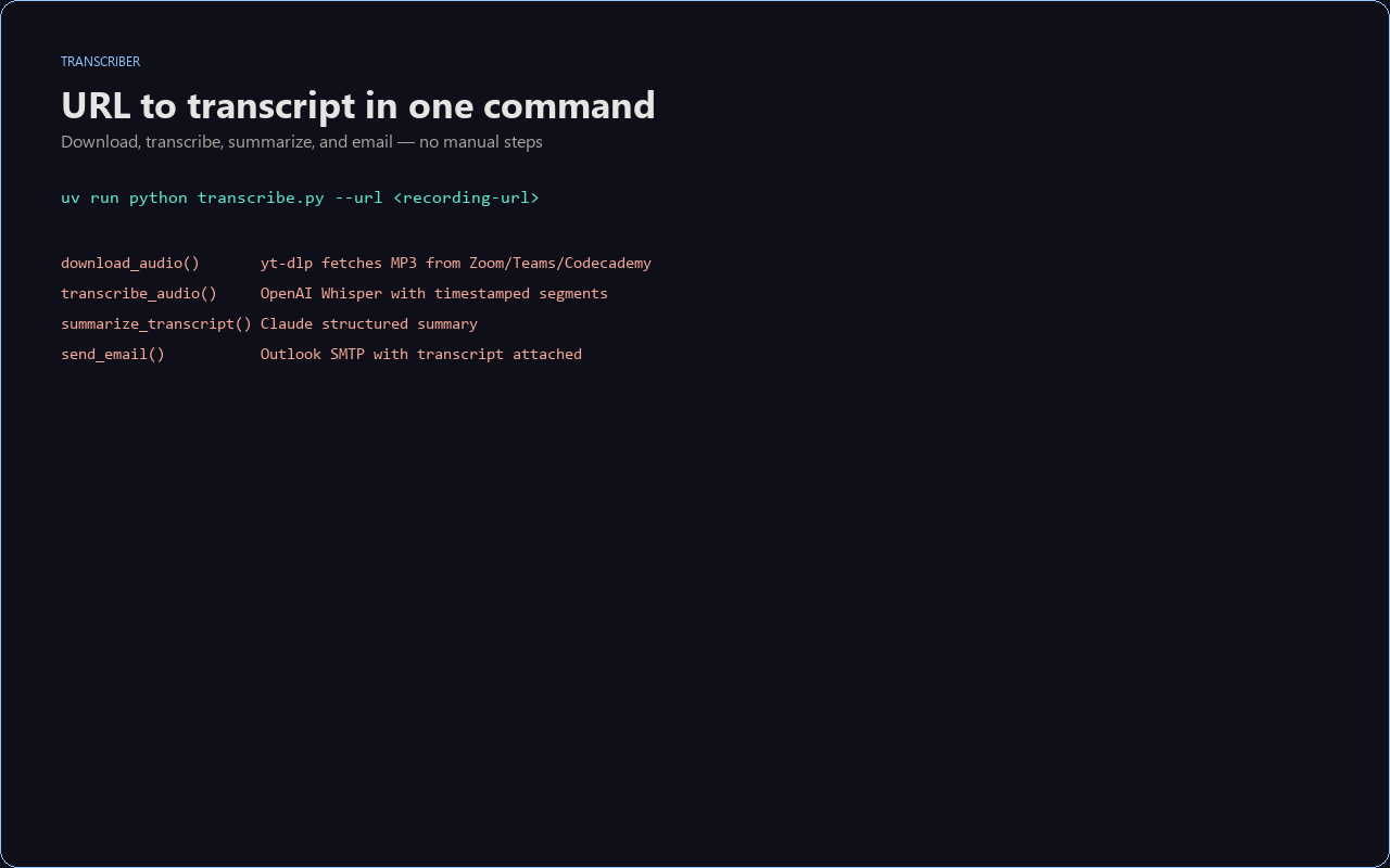 Transcriber screenshot 2